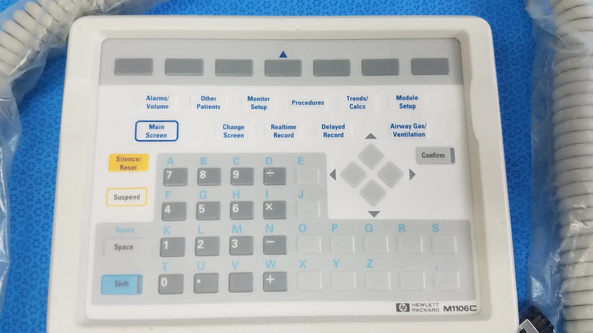 HP Hewlett Packard M1106C Patient Monitor Keyboard Patient Monitor Keyboard, second-hand product photo 5