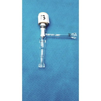 Reuse Medical High Vacuum Lab Glass Valve – Teflon Coated, Durable & Reliable Lab Flasks, second-hand product photo 1