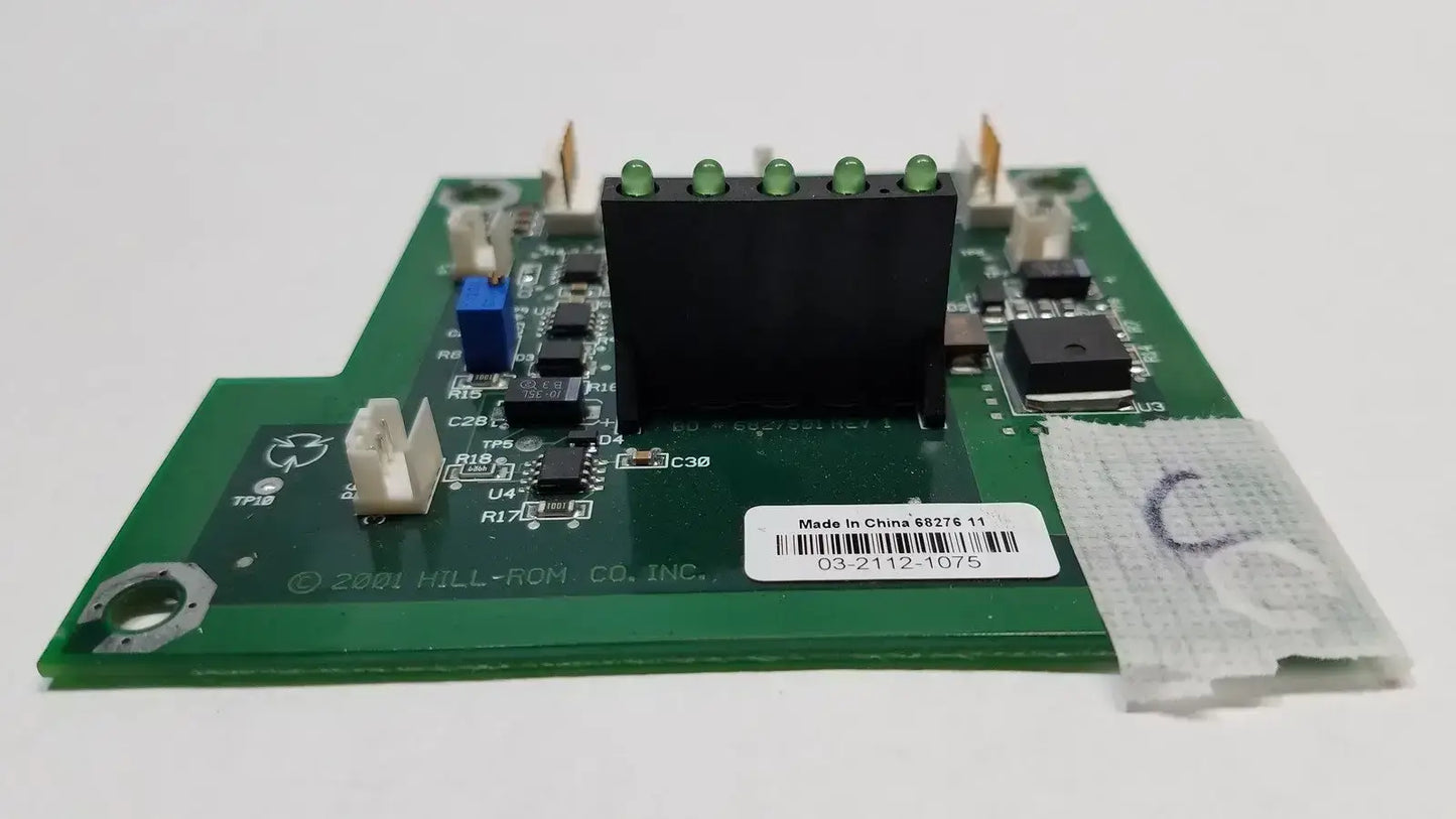Hill-Rom 2001 03-2112-1075, 6827611 Light Relay Control Mother Board Control Board, second-hand product photo 3