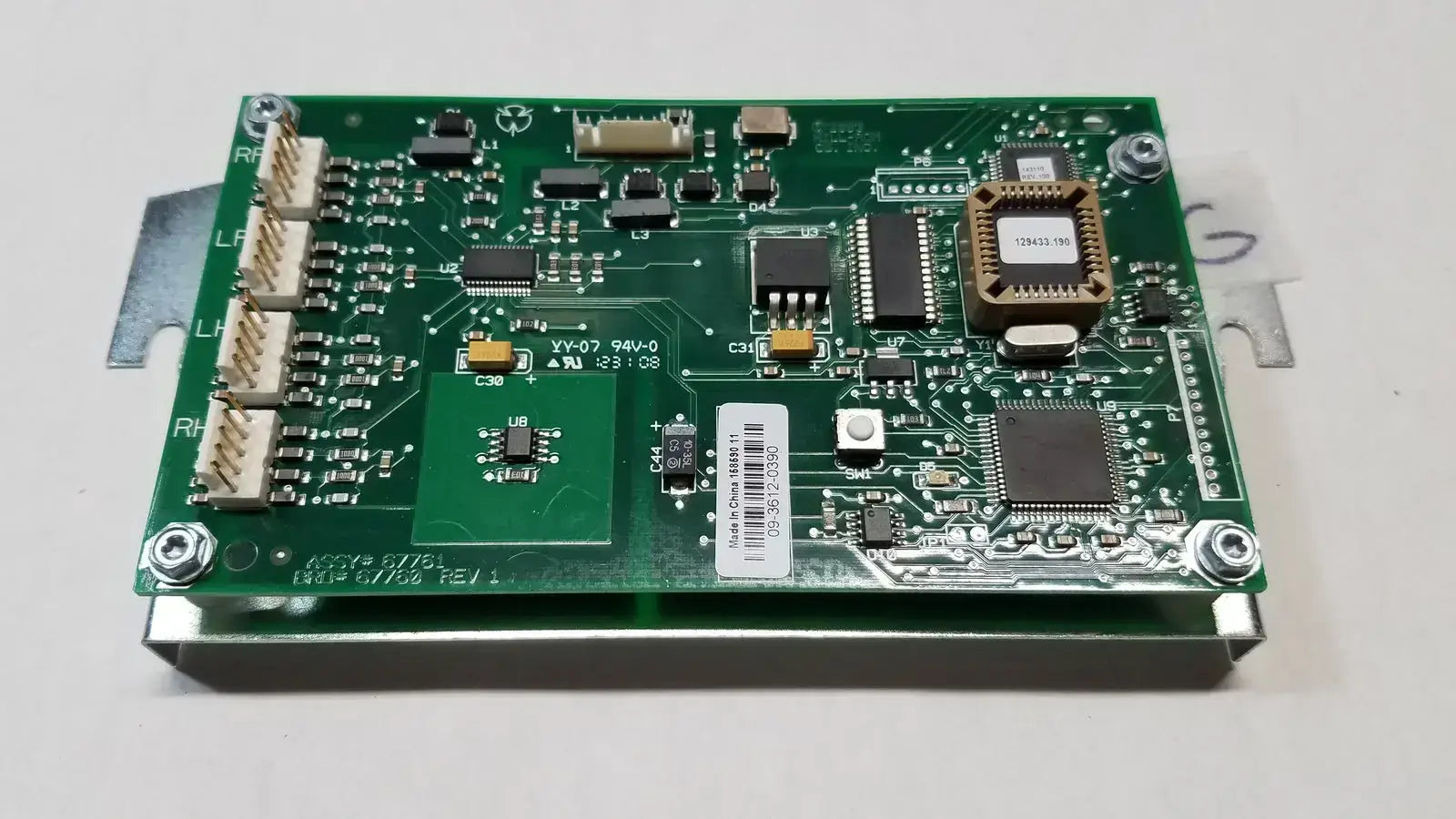 Hill-Rom 2003 Board #67760 Rev 1, Assy #67761 Control Board Control Board, second-hand product photo 1