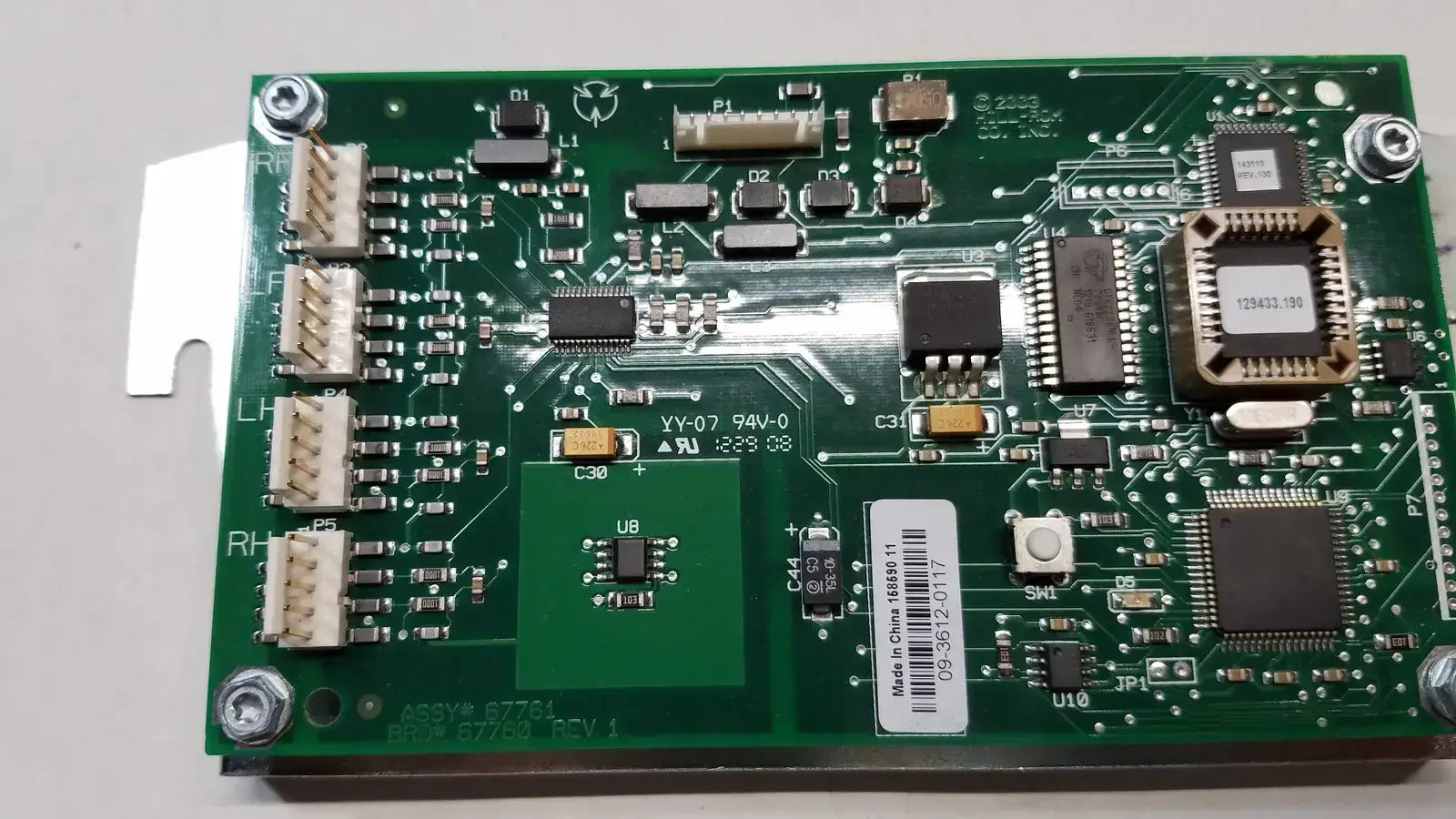 Hill-Rom 2003 Board #67760 Rev 1 Control Board Control Board, second-hand product photo 7