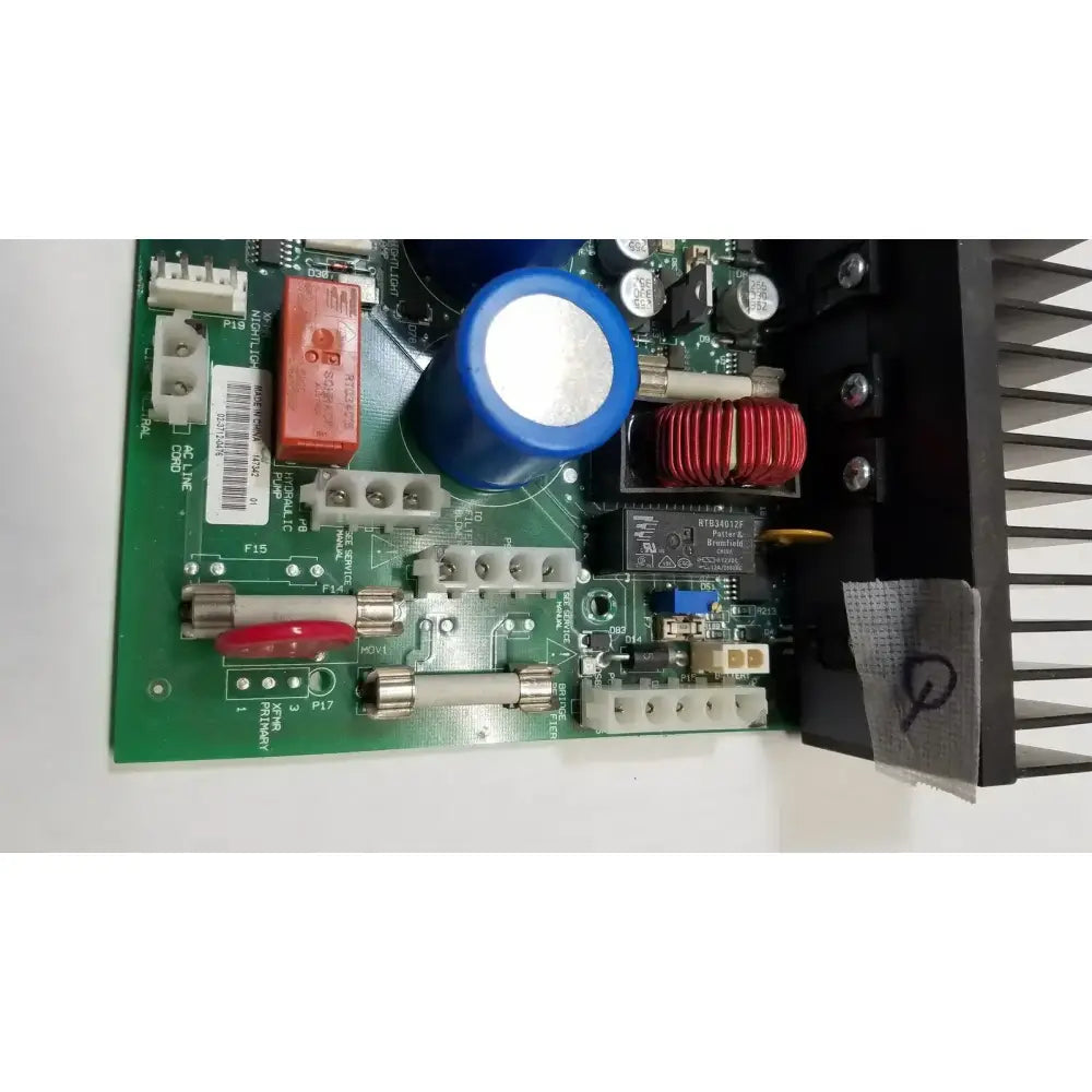 Hill-Rom 2004 Power Control Mother Board P/N 130065 Control Board, second-hand product photo 6