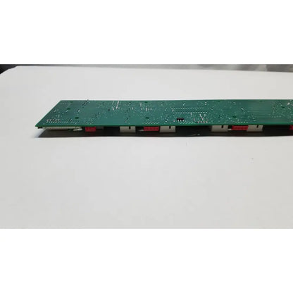 Hill-rom 2007 green rectangular control board with red and white connectors for reuse medical equipment assembly