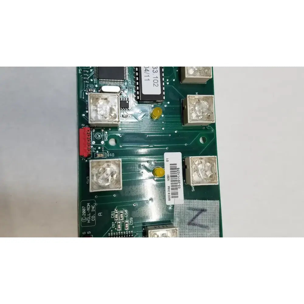 Hill-Rom 2007 Control Board 147133.102 Assy 143551 Control Board, second-hand product photo 5