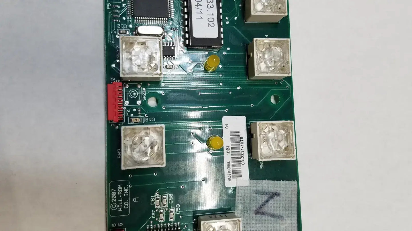 Hill-Rom 2007 Control Board 147133.102 Assy 143551 Control Board, second-hand product photo 5