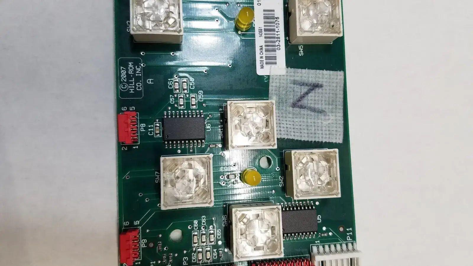 Hill-Rom 2007 Control Board 147133.102 Assy 143551 Control Board, second-hand product photo 6