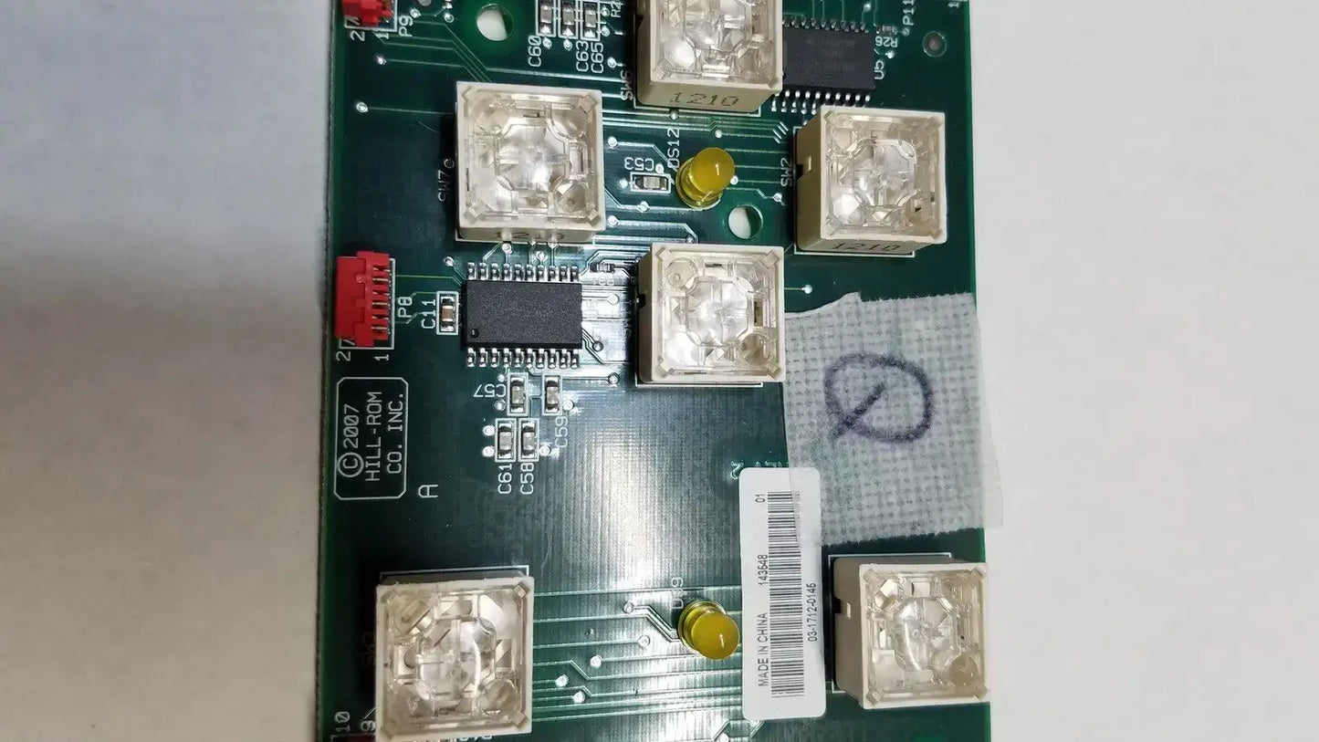 Hill-Rom 2007 Control Board 147134.102 Assy 143548 Control Board, second-hand product photo 9