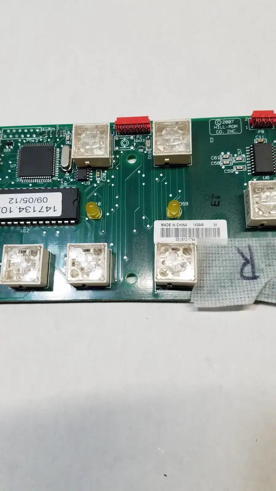 Hill-Rom 2007 Control Board 147134.102 Assy 143548 with 15x 1234 Control Board Assembly, second-hand product photo 15