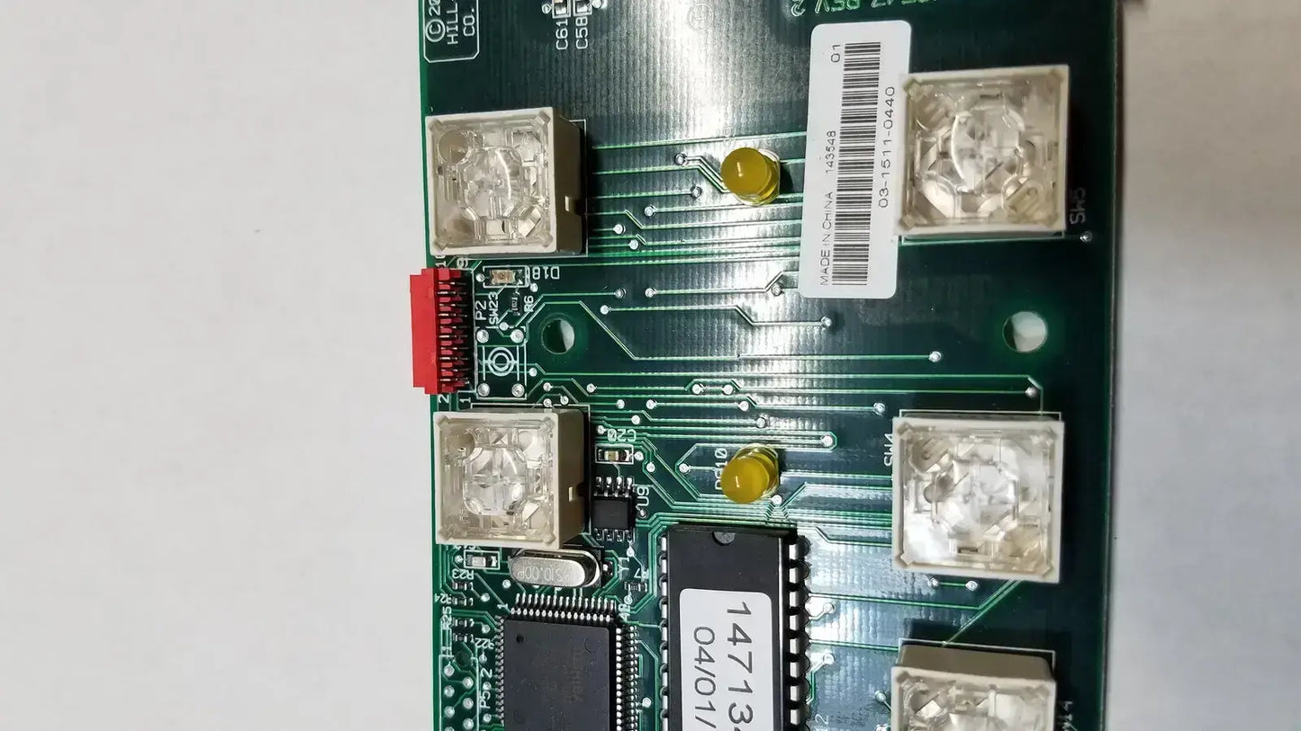 Hill-Rom 2007 Control Board 147134.102 Assy 143548 with 16x 1108 Control Board, second-hand product photo 7