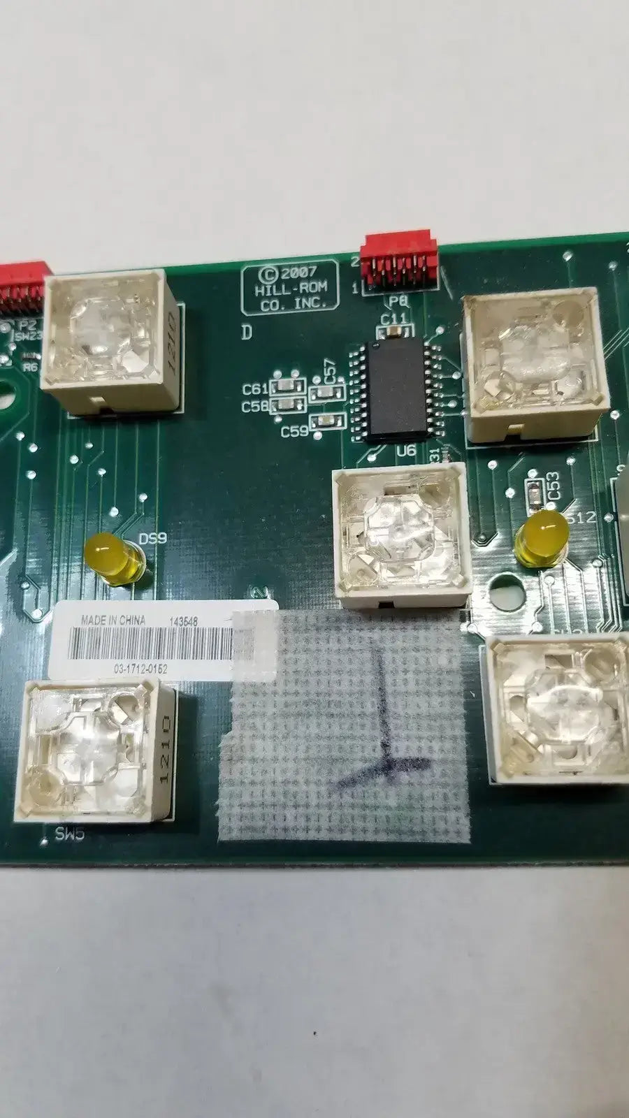Hill-Rom 2007 Control Board 147134.102 Assy 143548 with 16x 1108 Control Board, second-hand product photo 39