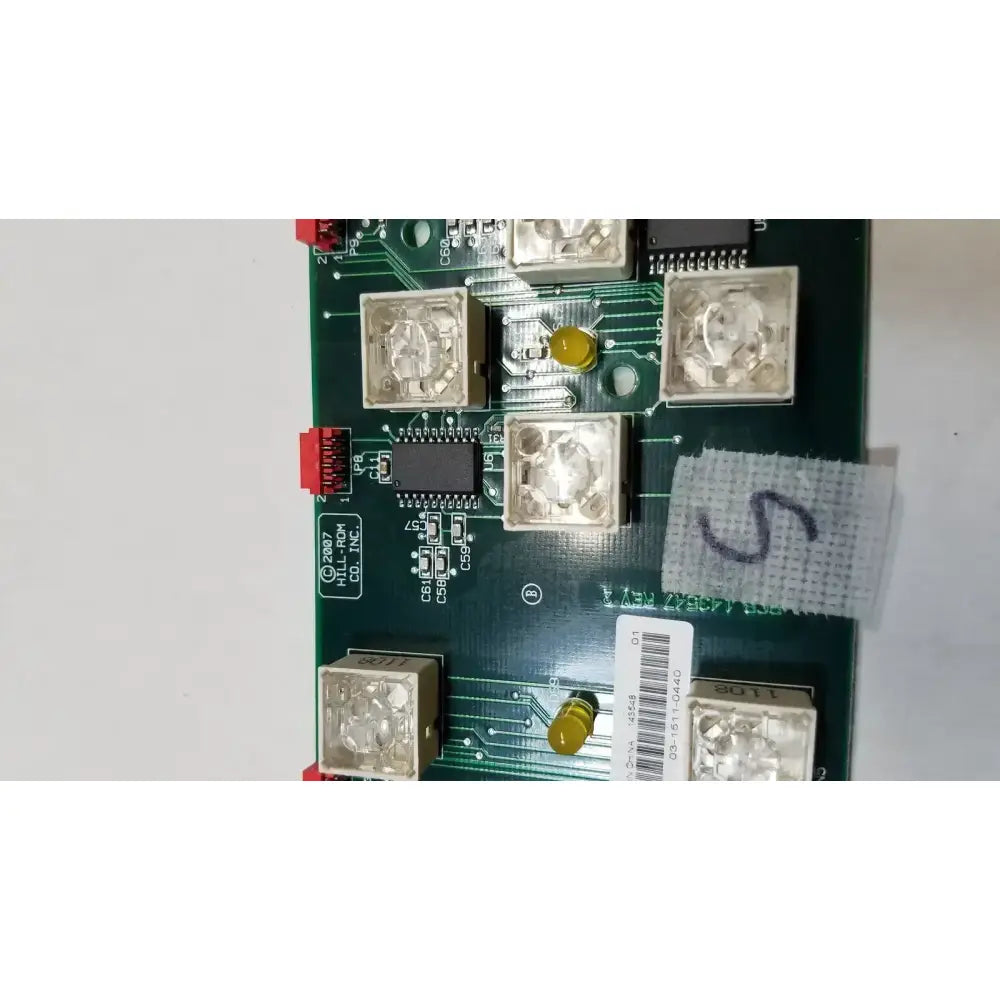 Hill-Rom 2007 Control Board 147134.102 Assy 143548 with 16x 1108 Control Board, second-hand product photo 8