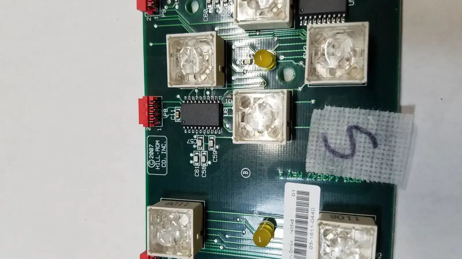 Hill-Rom 2007 Control Board 147134.102 Assy 143548 with 16x 1210 Control Board, second-hand product photo 26