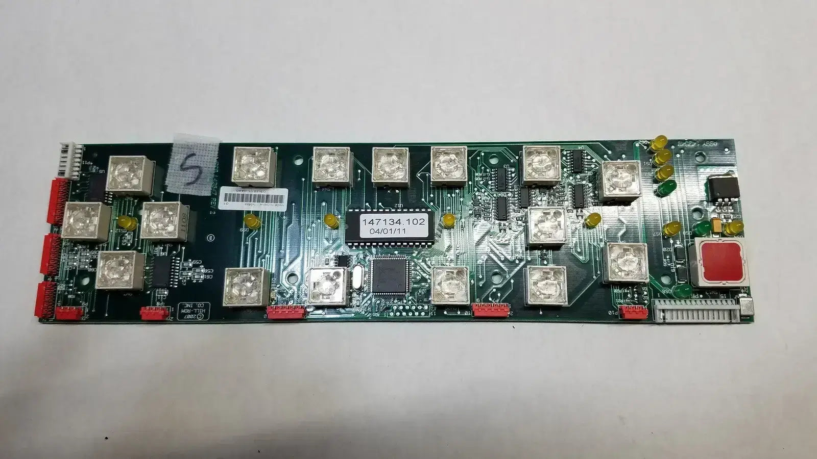 Hill-Rom 2007 Control Board 147134.102 Assy 143548 with 16x 1108 Control Board, second-hand product photo 2