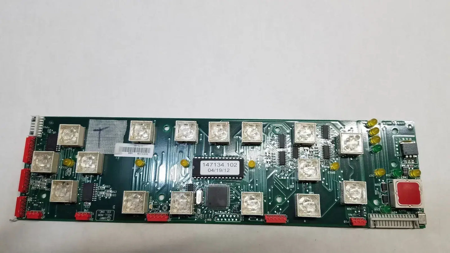Hill-Rom 2007 Control Board 147134.102 Assy 143548 with 16x 1210 Control Board, second-hand product photo 2