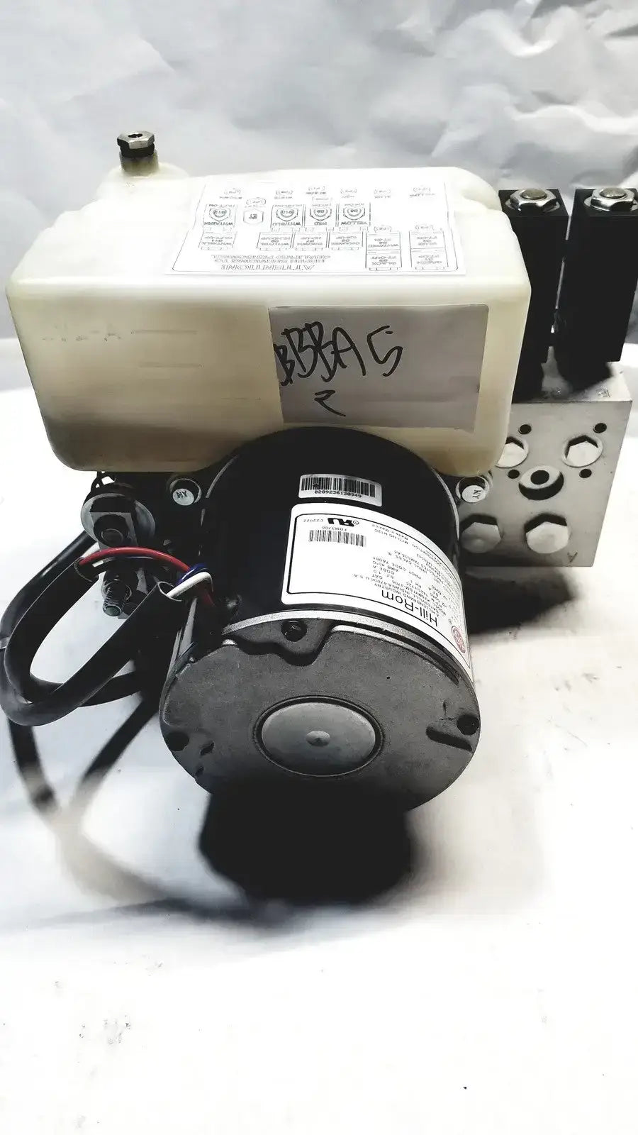 Hill-Rom Haldex Barnes Hydraulic Motor Pump Assembly 1460042 or K48MYFBM-3706 Hydraulic Motor-Pump Assembly, second-hand product photo 1