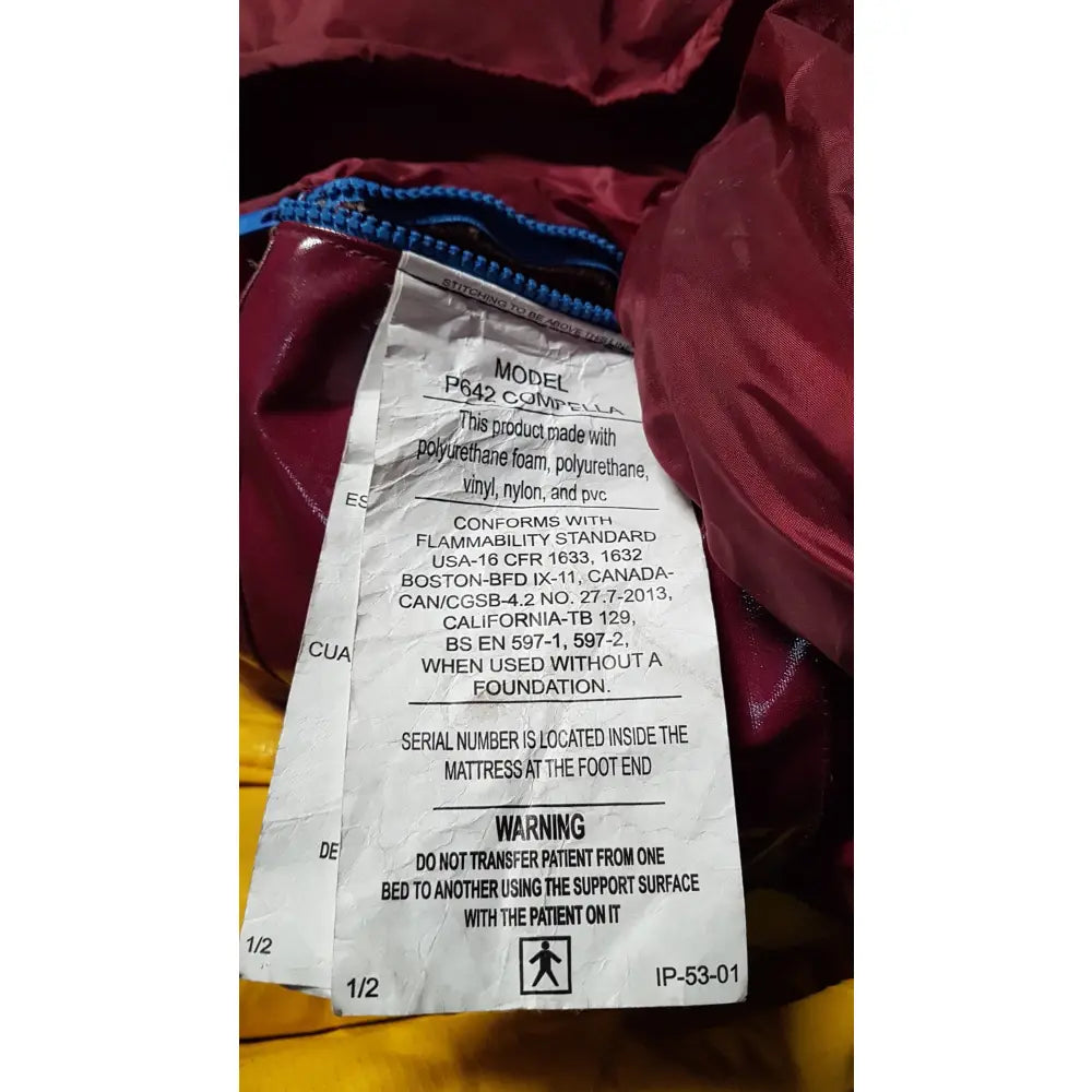 Hill-Rom P7810 Compella Bariatric Therapy Bed Low Air Loss Mattress & Pump Kit - Bariatric Therapy Bed Mattress & Pump