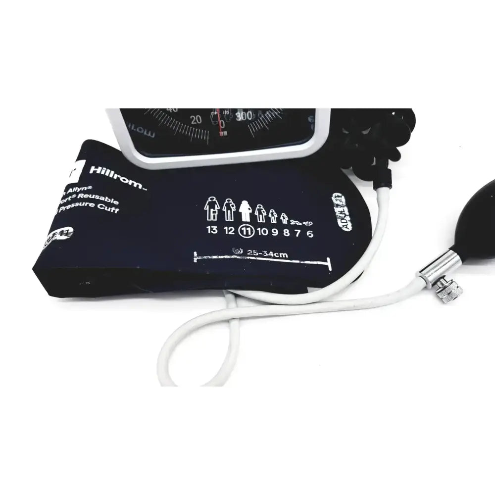 Hillrom / Welch Allyn 200716061215 Wall Gauge Aneroid Sphygmomanometer With Cuff Sphygmomanometer, second-hand product photo 9