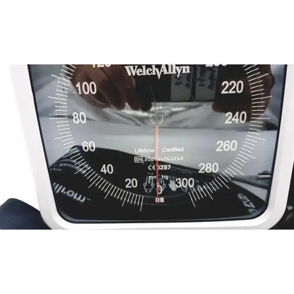 Hillrom / Welch Allyn 200716061215 Wall Gauge Aneroid Sphygmomanometer With Cuff Sphygmomanometer, second-hand product photo 11