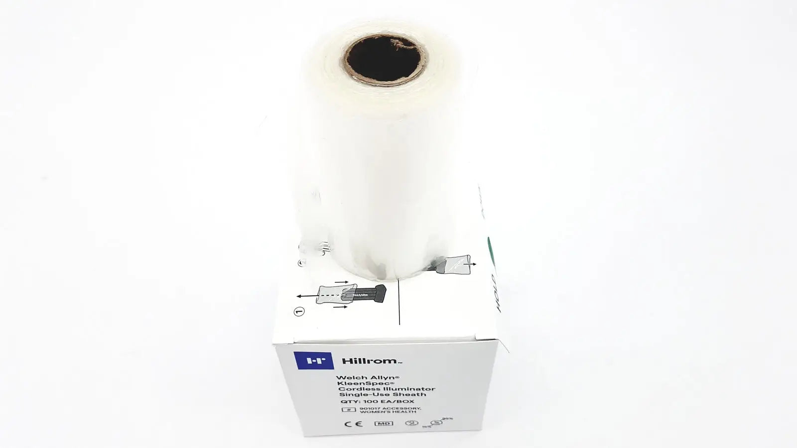 Hillrom Welch Allyn Disposable Sheaths for KleenSpec Vaginal Specula 59010 Specula Disposable Sheaths, second-hand product photo 7