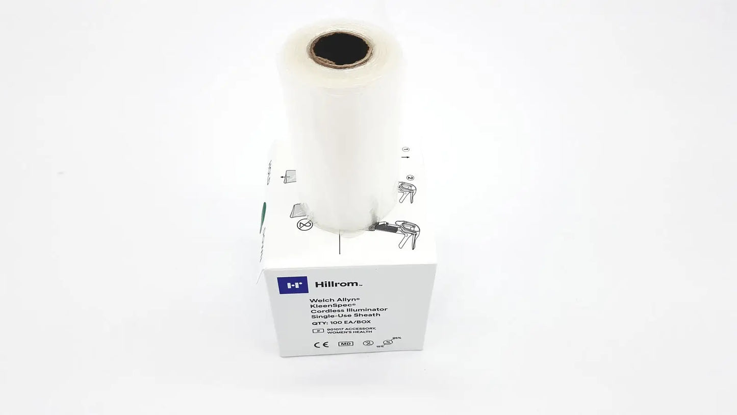 Hillrom Welch Allyn Disposable Sheaths for KleenSpec Vaginal Specula 59010 Specula Disposable Sheaths, second-hand product photo 1