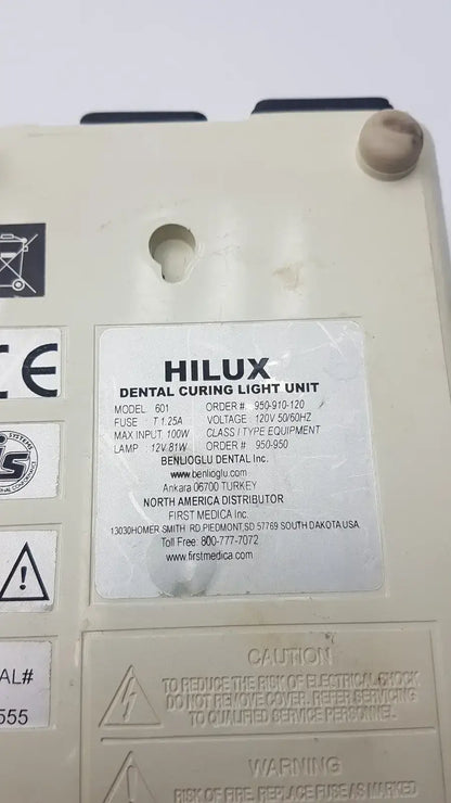 Hilux Dental Curing Light 601 Dental Curing Light, second-hand product photo 6