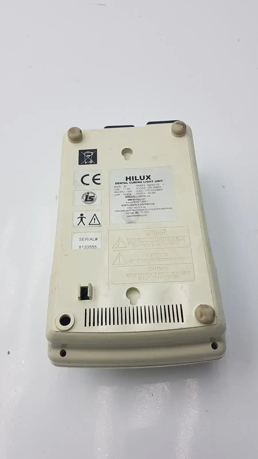Hilux Dental Curing Light 601 Dental Curing Light, second-hand product photo 5