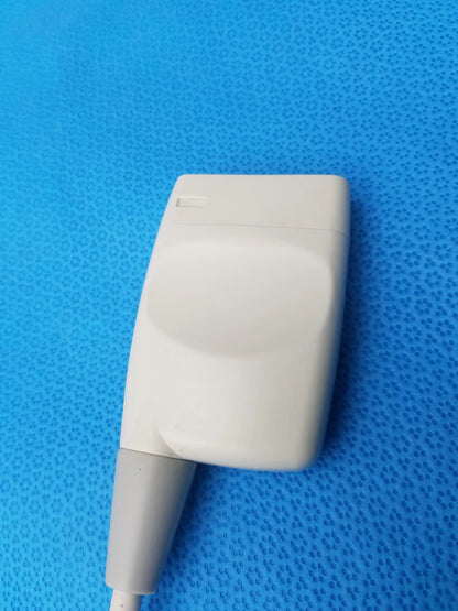 Hl5-9ed white plastic ultrasound transducer probe with gray connector for linear ultrasound imaging use