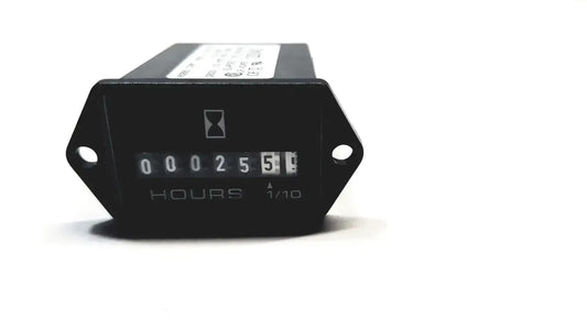Hobbs 28001. 03 Amps Max Elapsed Time Indicator Hour Meter, second-hand product photo 2