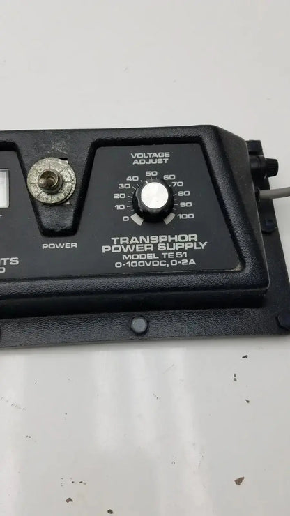 Hoefer Scientific Instruments TE 51 Transphor Power Supply 0-110VDC 0-2A Electrophoresis Power Supply, as-is (for parts) product photo 3