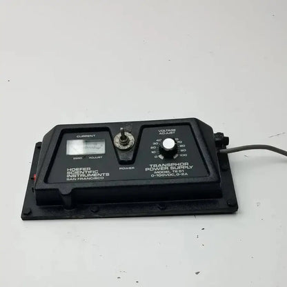Hoefer Scientific Instruments TE 51 Transphor Power Supply 0-110VDC 0-2A Electrophoresis Power Supply, as-is (for parts) product photo 1