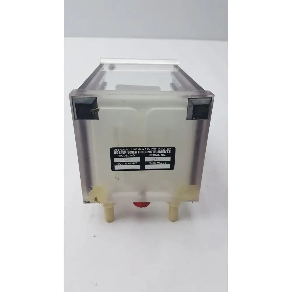 HSI Hoefer TE Series Transphor Electrophoresis Unit Model TE22 Electrophoresis Transfer Tank, second-hand product photo 5