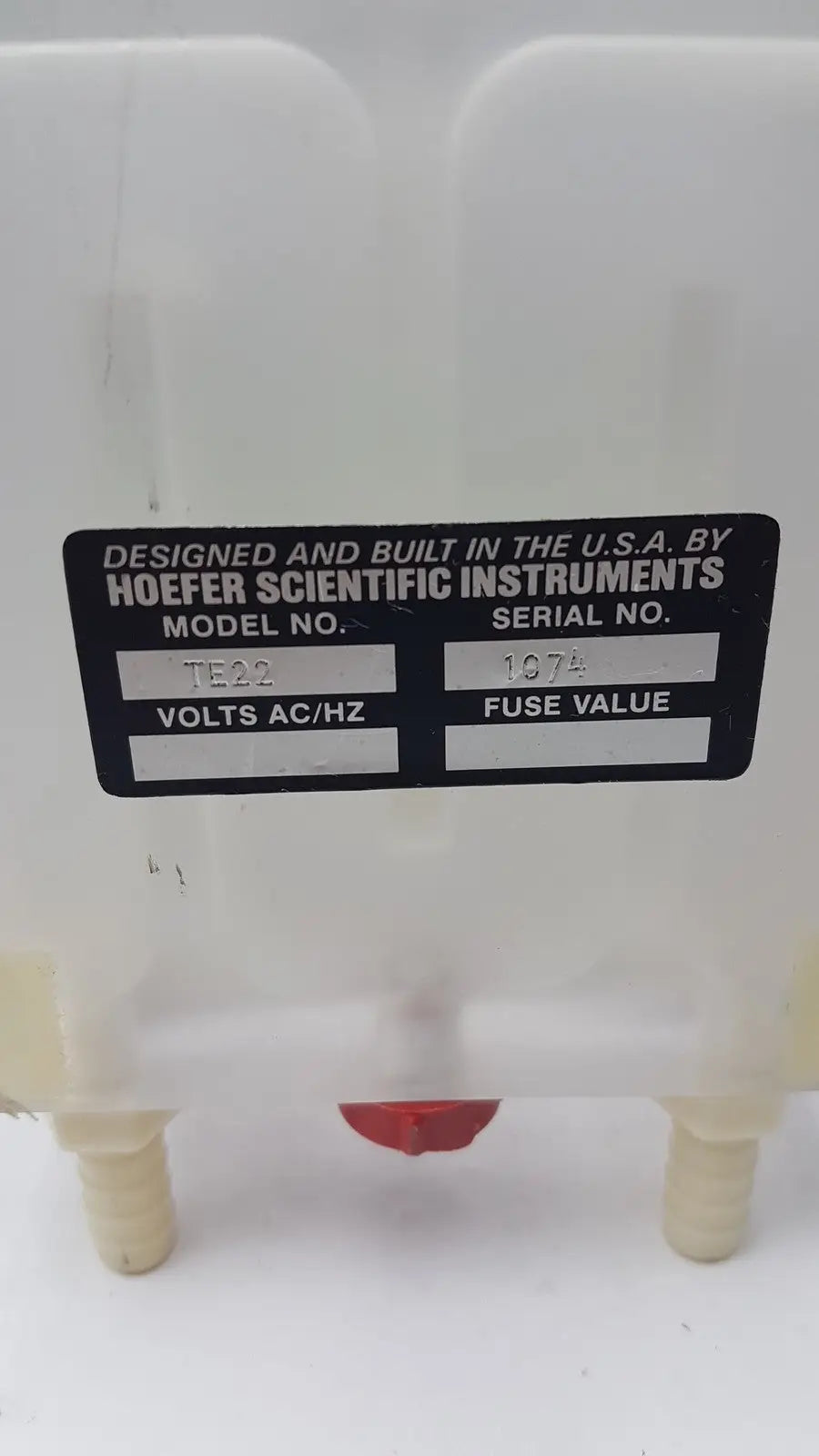 HSI Hoefer TE Series Transphor Electrophoresis Unit Model TE22 Electrophoresis Transfer Tank, second-hand product photo 6
