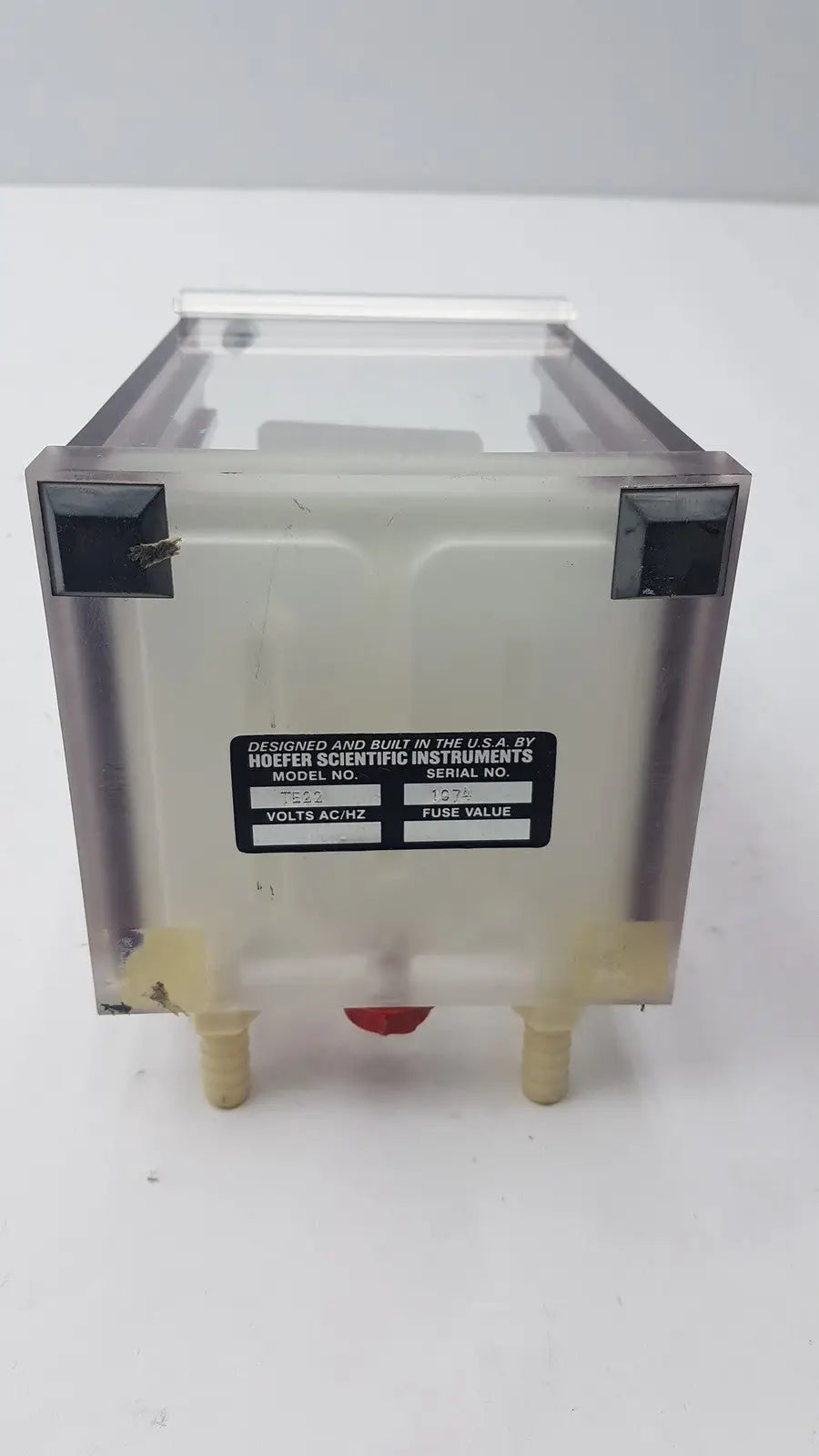 HSI Hoefer TE Series Transphor Electrophoresis Unit Model TE22 Electrophoresis Transfer Tank, second-hand product photo 5