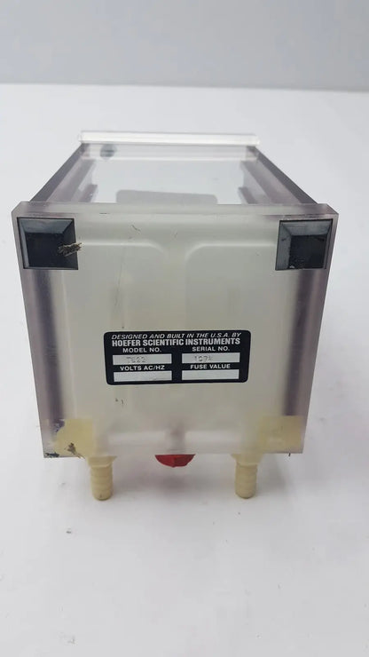 HSI Hoefer TE Series Transphor Electrophoresis Unit Model TE22 Electrophoresis Transfer Tank, second-hand product photo 5