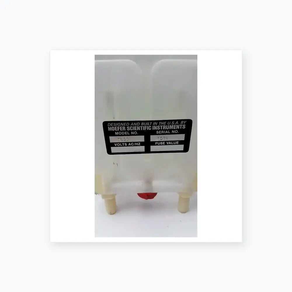 HSI Hoefer TE Series Transphor Electrophoresis Unit Model TE22 Electrophoresis Transfer Tank, second-hand product photo 6