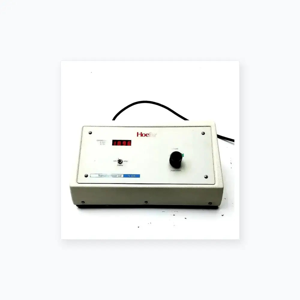 Hoefer Transpher Power Lid Model No. TE 50X Laboratory Equipment Part, second-hand product photo 1
