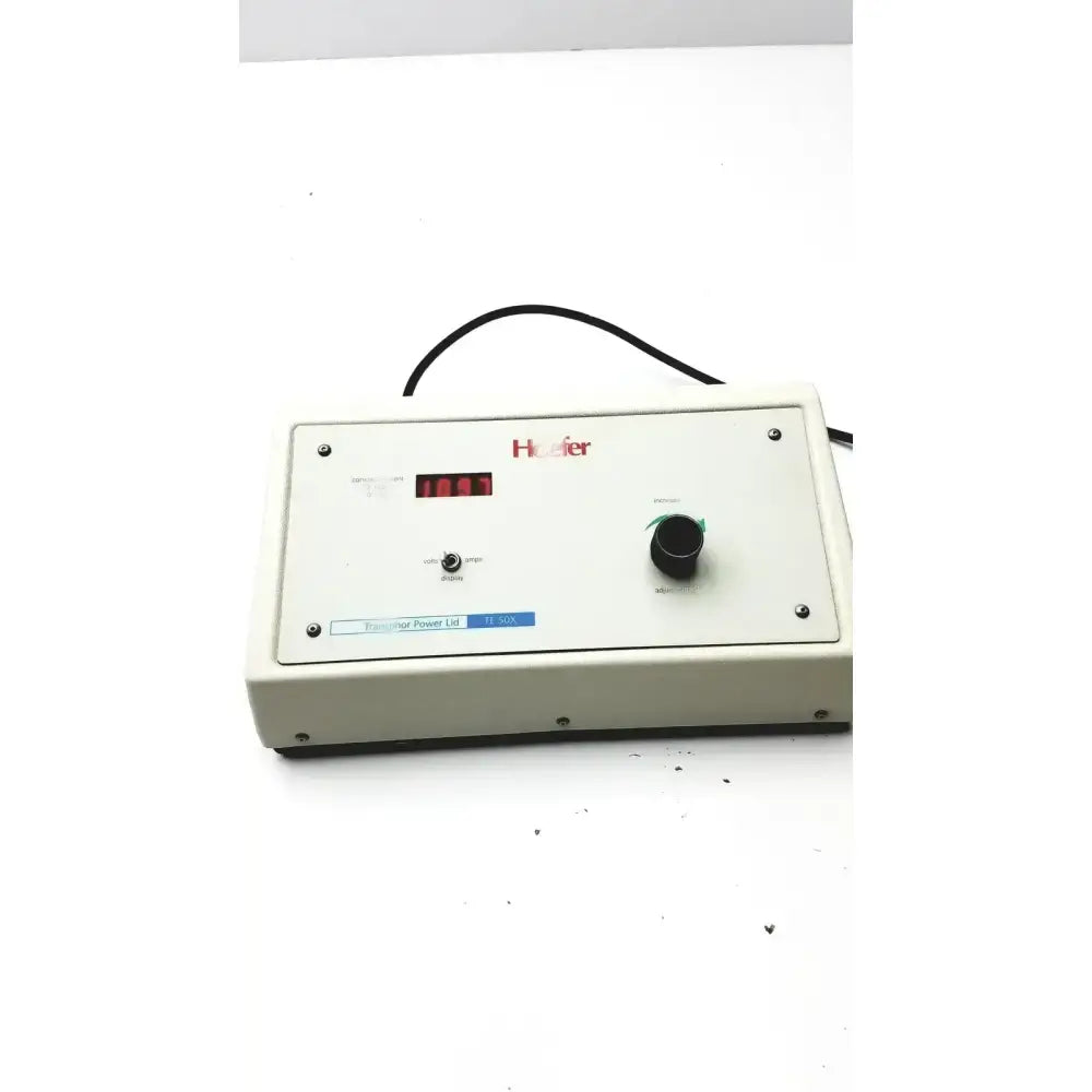 Hoefer Transpher Power Lid Model No. TE 50X Laboratory Equipment Part, second-hand product photo 2