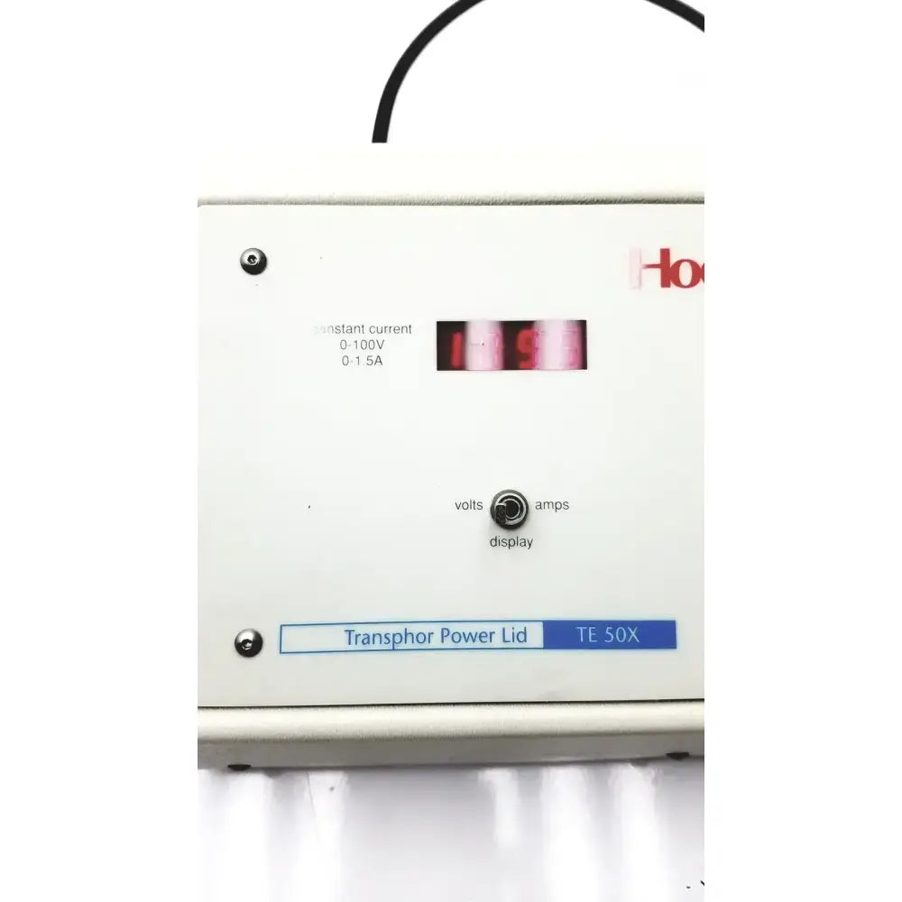 Hoefer Transpher Power Lid Model No. TE 50X Laboratory Equipment Part, second-hand product photo 3