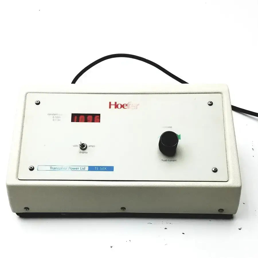 Hoefer Transpher Power Lid Model No. TE 50X Laboratory Equipment Part, second-hand product photo 1