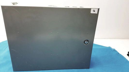 Reuse Medical Hoffman Type Steel Enclosure – Black Secure Access Control Housing gray Electrical Boxes & Enclosures, second-hand product photo 1