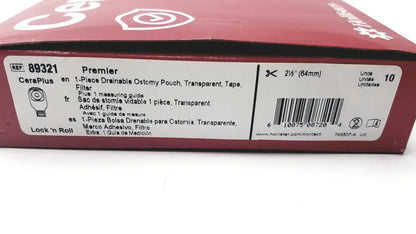 Hollister 89321 Drainable Ostomy Pouch, Transparent, Tape, Filter Ostomy Pouch, second-hand product photo 5