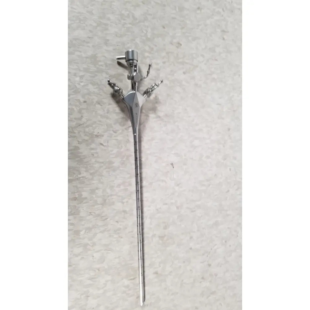 Silver surgical diagnostic sheath with long slender shaft and articulated joints for hologic ths-01513 operative use