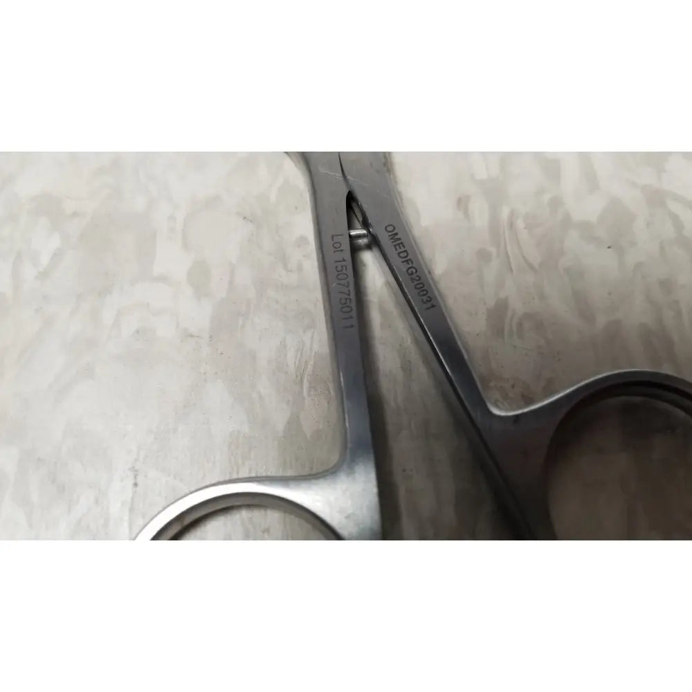 Stainless steel surgical forceps with engraved serial numbers and polished finish for hologic ths-01513 operative diagnostic sheath