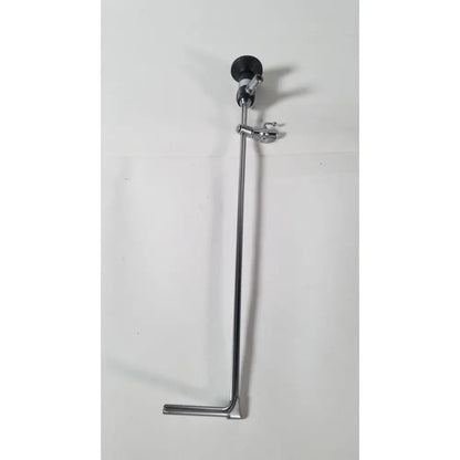 Silver-toned hopkins 28020a 0 degree nephroscope with black rubberized head and adjustable luer lock metallic joints