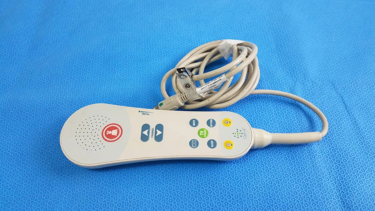 Reuse Medical Hospital Bed Nurse Call Remote with TV Controls & Speaker Nurse Call Equipment, second-hand product photo 1