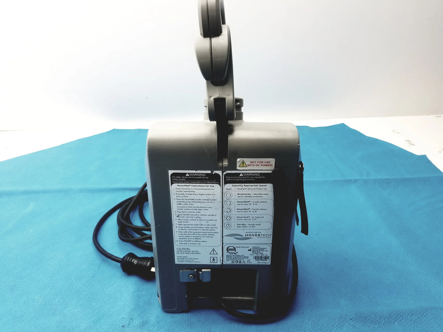 HoverTech HTAIR1200 Patient Transfer System Pump Patient Transfer System Pump, second-hand product photo 5