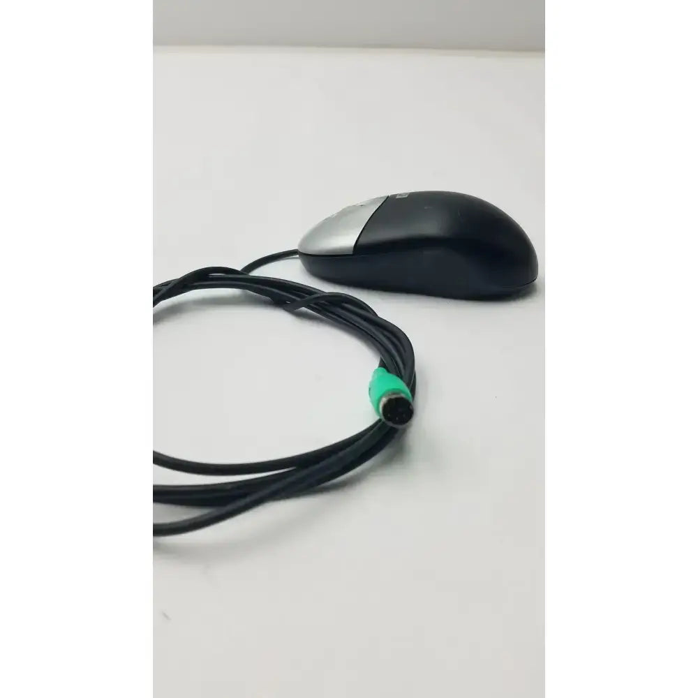 HP 417441-001 M-SBF96 Silver and Black Three Button Computer Mouse, second-hand product photo 2