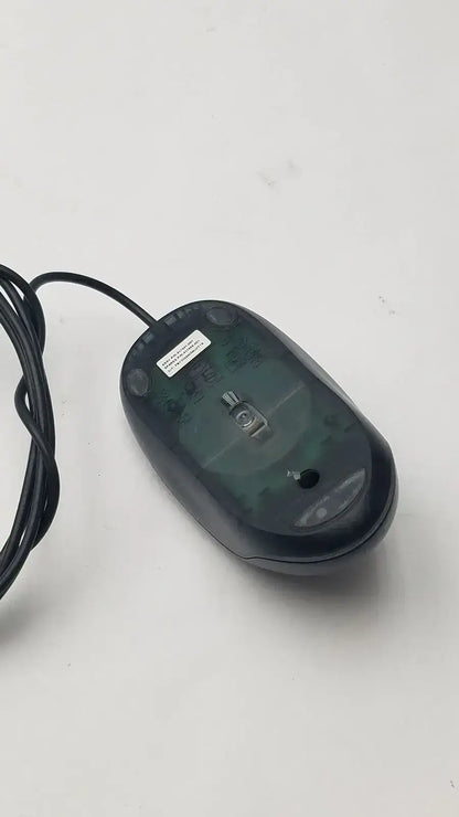 HP 417441-001 M-SBF96 Silver and Black Three Button Computer Mouse, second-hand product photo 5