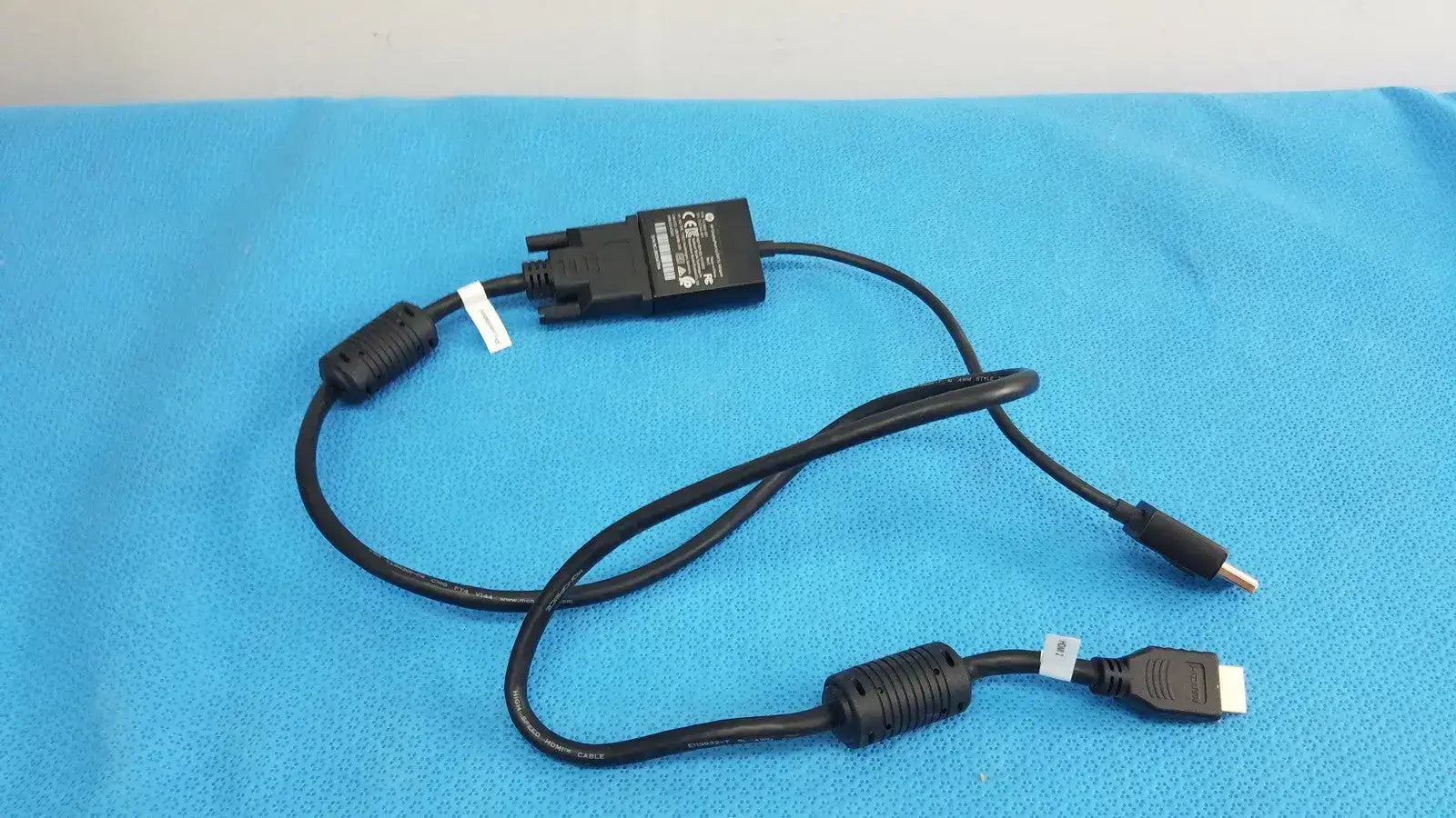 HP DisplayPort to DVI SL Adapter Cable with E119932-T AWM Cable DisplayPort to DVI Adapter Cable, second-hand product photo 1