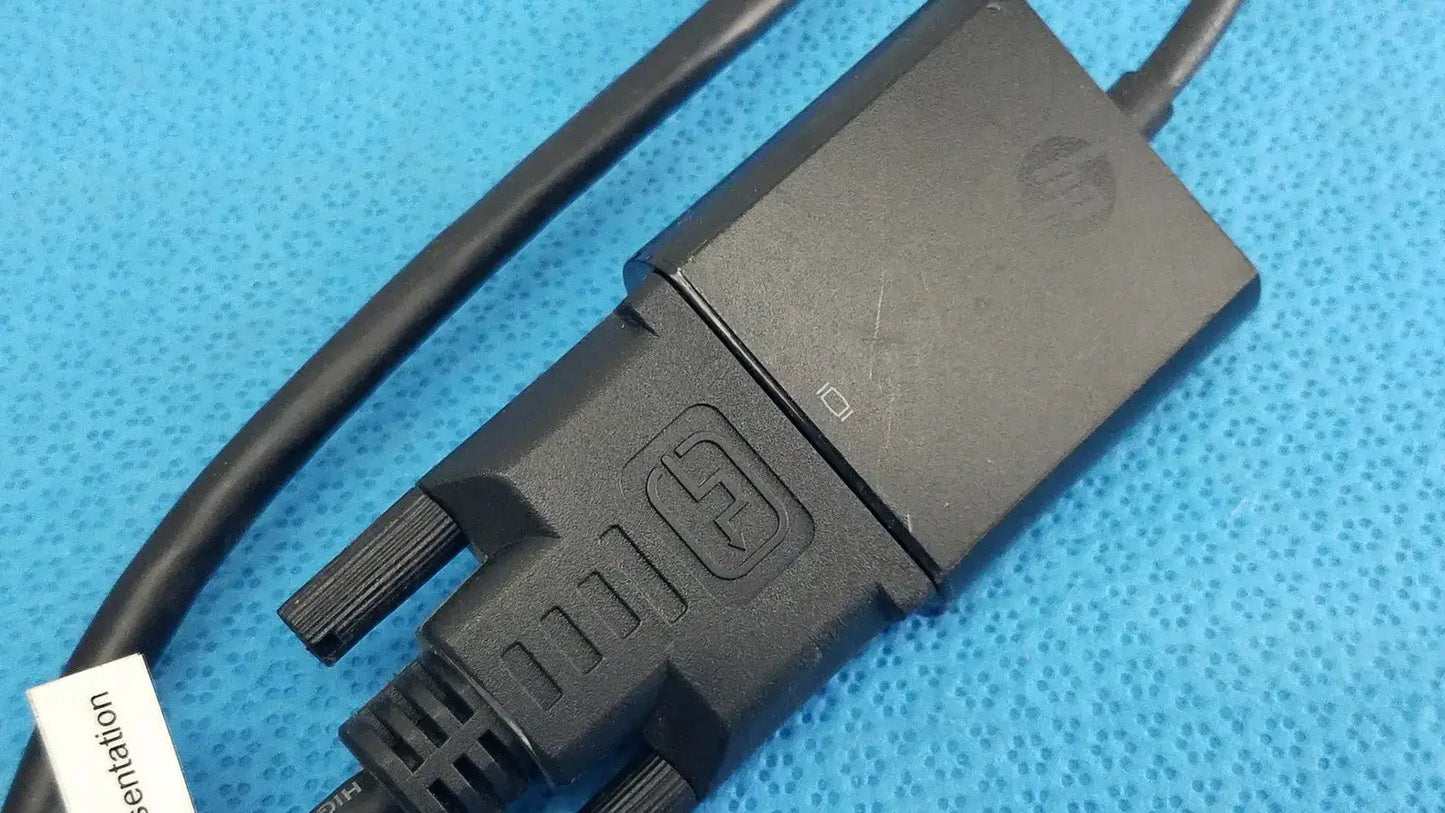 HP DisplayPort to DVI SL Adapter Cable with E119932-T AWM Cable DisplayPort to DVI Adapter Cable, second-hand product photo 7
